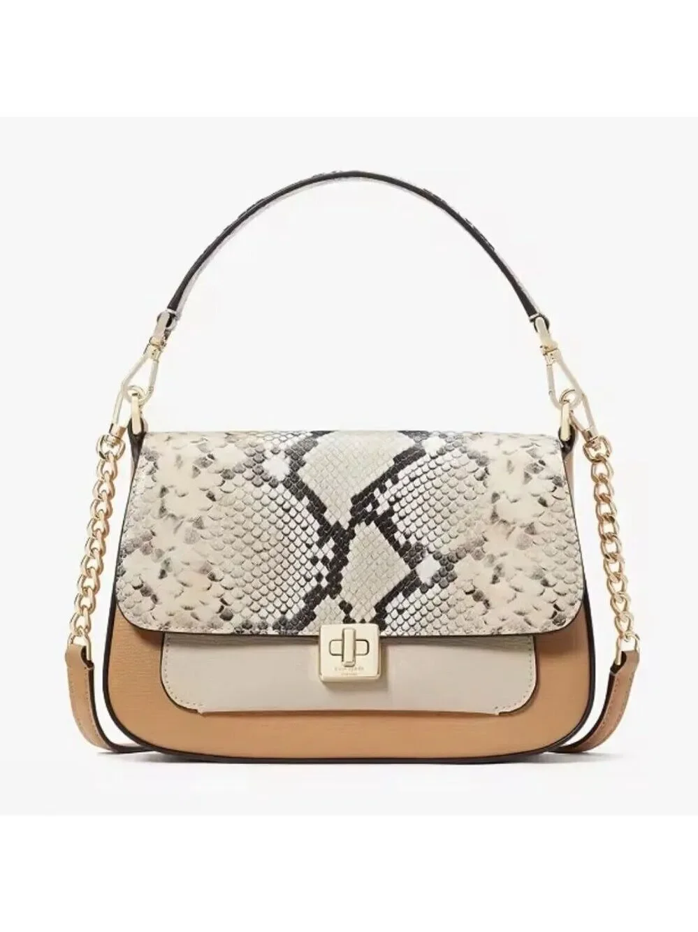 ♠️♠️ Kate Spade Phoebe Snake Embossed Flap Crossbody NWT